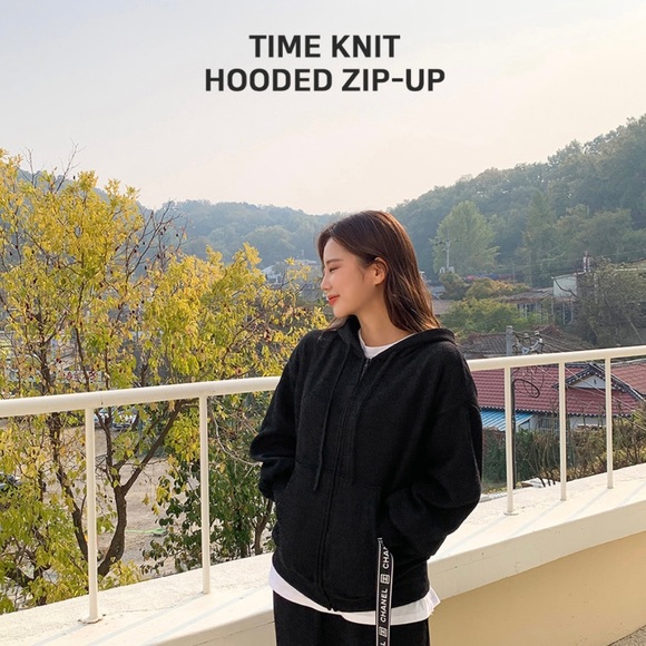 Hooded Zip-Up Jacket - Picture 1 of 9